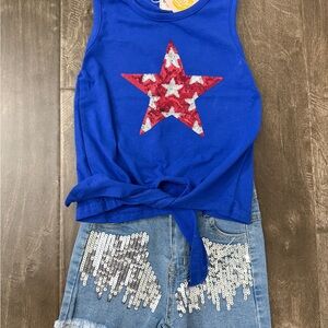 4th of July Tank and Short Set